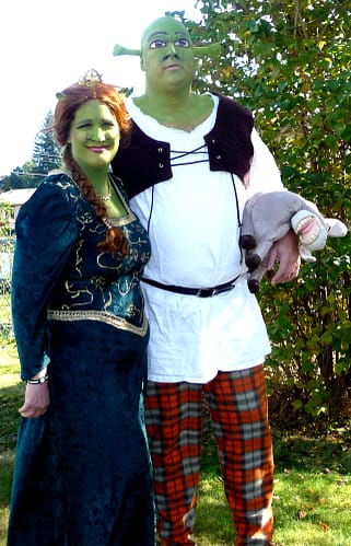 Shrek and Fiona